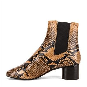 Isabel Marant Danae Snakeskin boots 37